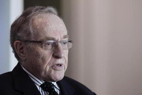 Attorney and law professor Alan Dershowitz discusses allegations of sex with an underage girl levelled against him, during an interview at his home in Miami Beach January 5, 2015. Buckingham Palace denied on Friday allegations made in Florida court documents by a woman, who said she was forced as a minor by financier Jeffrey Epstein to have sex with several people, including Prince Andrew, the second son of Queen Elizabeth. Another of those named by the woman, Dershowitz, said he has assembled a team of 